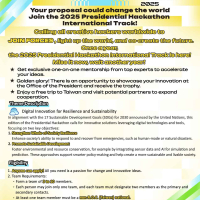  Taiwan Presidential Hackathon International Track 2025
